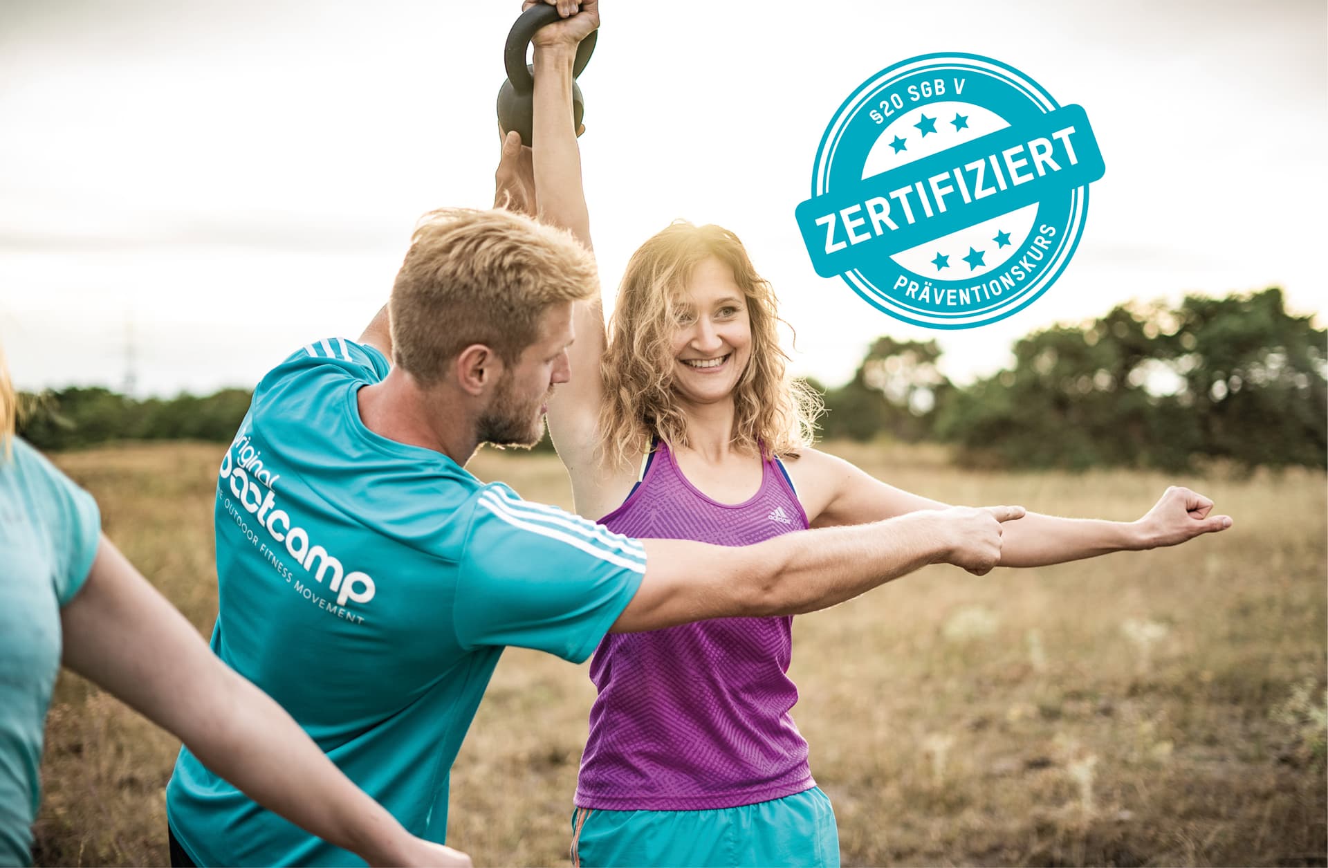 Bootcamp Trainer und Bootie bei einem zertifizierten Präventionskurs in Oldenburg